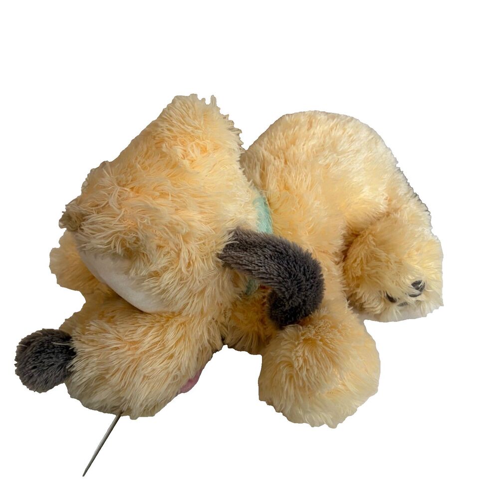 Disney Parks Pluto Plush Stuffed Animal 14" Yellow Dog Soft